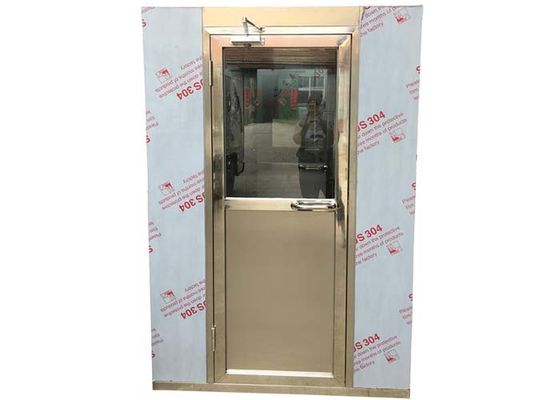 Tunnel de douche d'air 304 d'acier inoxydable pour l'entrée de pièce propre
