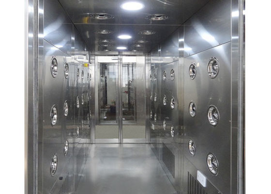 Acier inoxydable automatique de douche d'air de Cleanroom de l'induction 30m/Sec