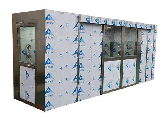 Douche d'air d'acier inoxydable de Cleanroom de sas avec le filtre de HEPA