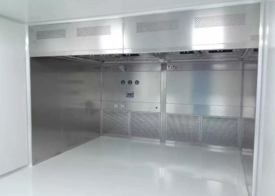 Pièce propre de la classe 100 pesant la cabine avec le système de contrôle de PLC
