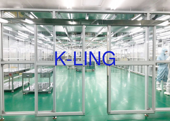 Classe 1000 SUS 304 salle blanche modulaire avec mur en plexiglas pour environnements contrôlés