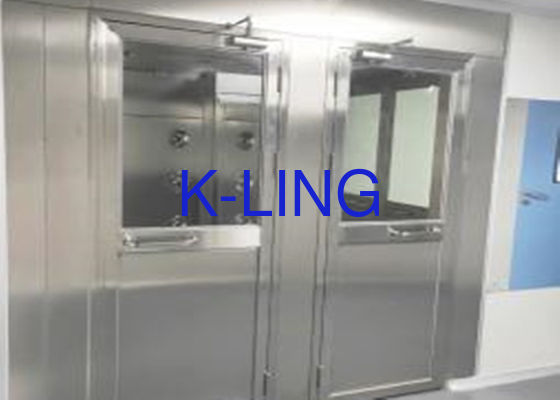 Type adapté aux besoins du client PLC de tunnel de douche d'air de personnes et écran tactile commandé