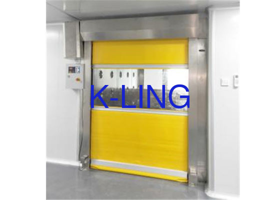 La vitesse rapide a mis en rouleau le tunnel de douche d'air de portes pour les personnes et le matériel