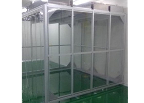 Cabine propre de GMP de profil en aluminium/pièce propre simple de Softwall pour la pharmacie