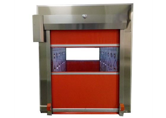 Cadre rapide du SUS 304 de tunnel de douche d'air de porte de volet de contrôle de PLC