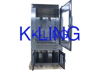 Parquetez la boîte de passage de douche d'air de support par 380V/50HZ, le soufflement trois latéral