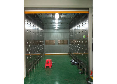 Tunnel 1000 antistatique de douche d'air de Cleanroom de classe avec le soufflement 3 directionnel