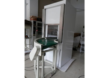 Boîte de passage automatique verticale de pièce propre de douche d'air de porte coulissante dans l'environnement propre