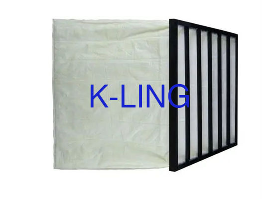 Tailles faites sur commande de la CAHT de la fibre de verre F7 de filtre à air lavable de poche