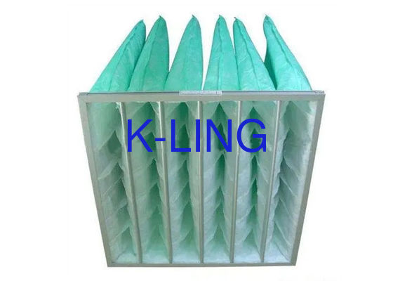 Conception en forme de V de cannelure de filtre efficace moyen d'airbag