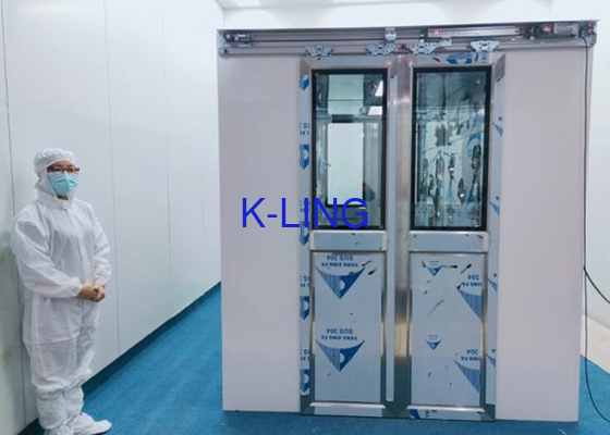 Système de douche d'air de pièce propre de GMP 380V solides solubles avec la certification centrifuge de la CE de fan
