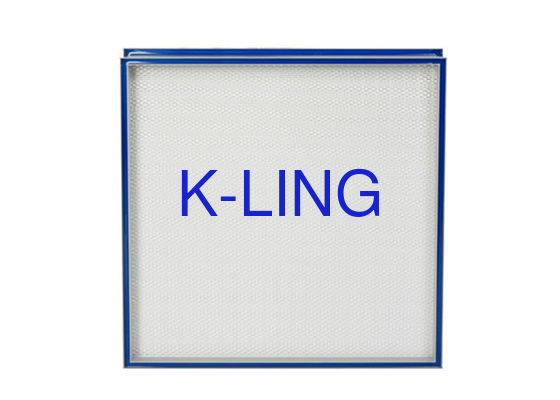 Certification de la CE de filtre à air de Front Gel Sealed Mini Pleat HEPA